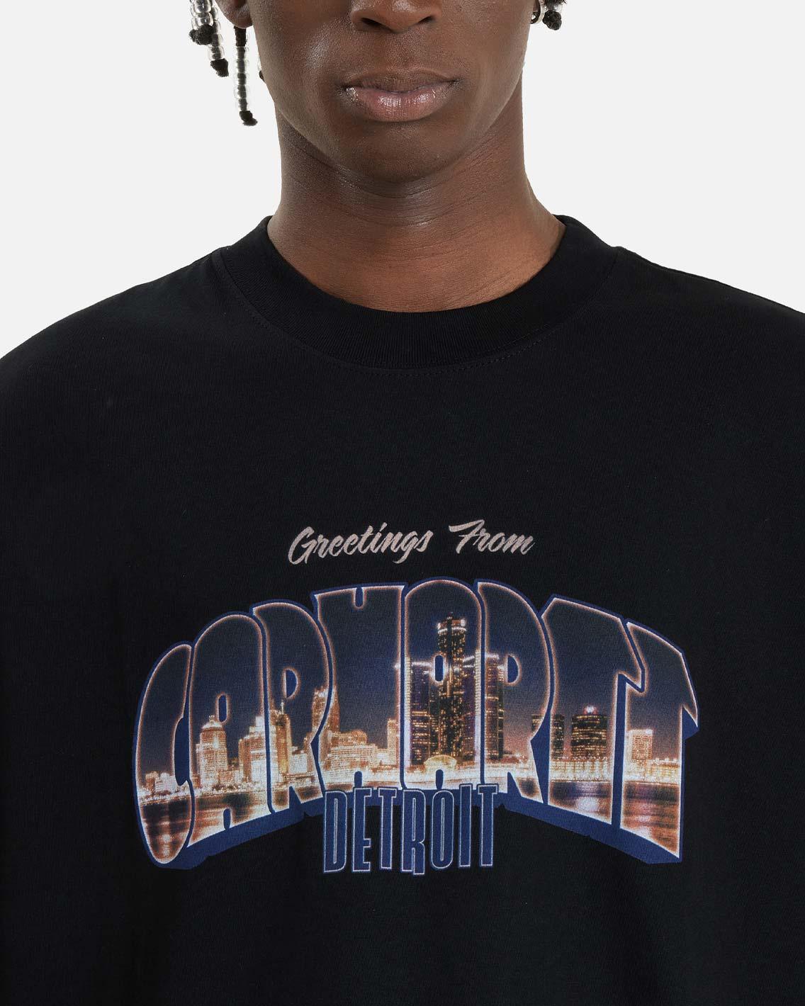 Carhartt - Greetings T-Shirt - Black T-Shirts Carhartt   