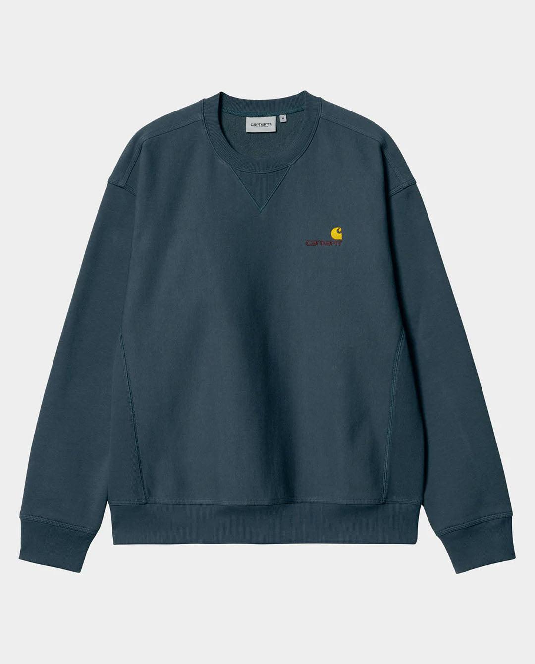 Carhartt WIP - American Script Sweat - Ore Crewneck Carhartt   
