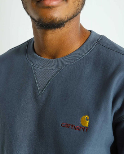 Carhartt WIP - American Script Sweat - Ore Crewneck Carhartt   