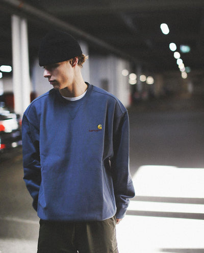 Carhartt WIP - American Script Sweat - Ore Crewneck Carhartt   