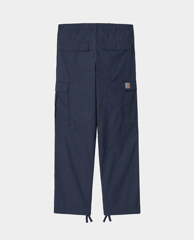 Carhartt WIP - Regular Cargo Pant - Blue Rinsed Pants Carhartt   