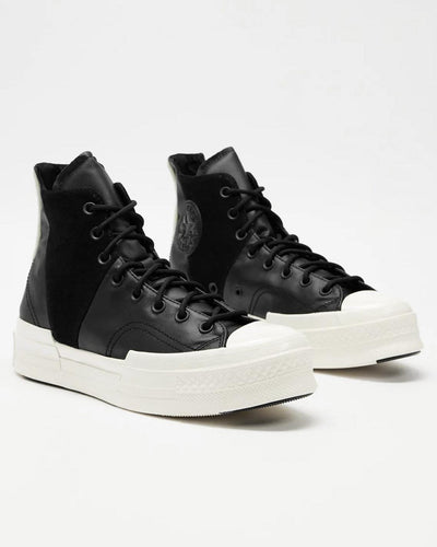 Converse - Chuck 70 Plus Mixed Material Hi - Black Shoes Converse   