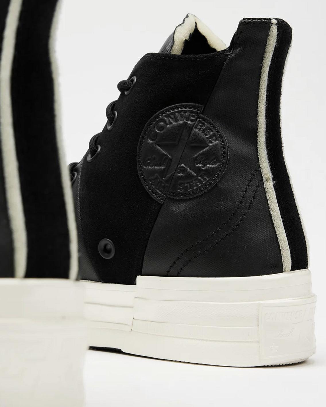 Converse - Chuck 70 Plus Mixed Material Hi - Black Shoes Converse   