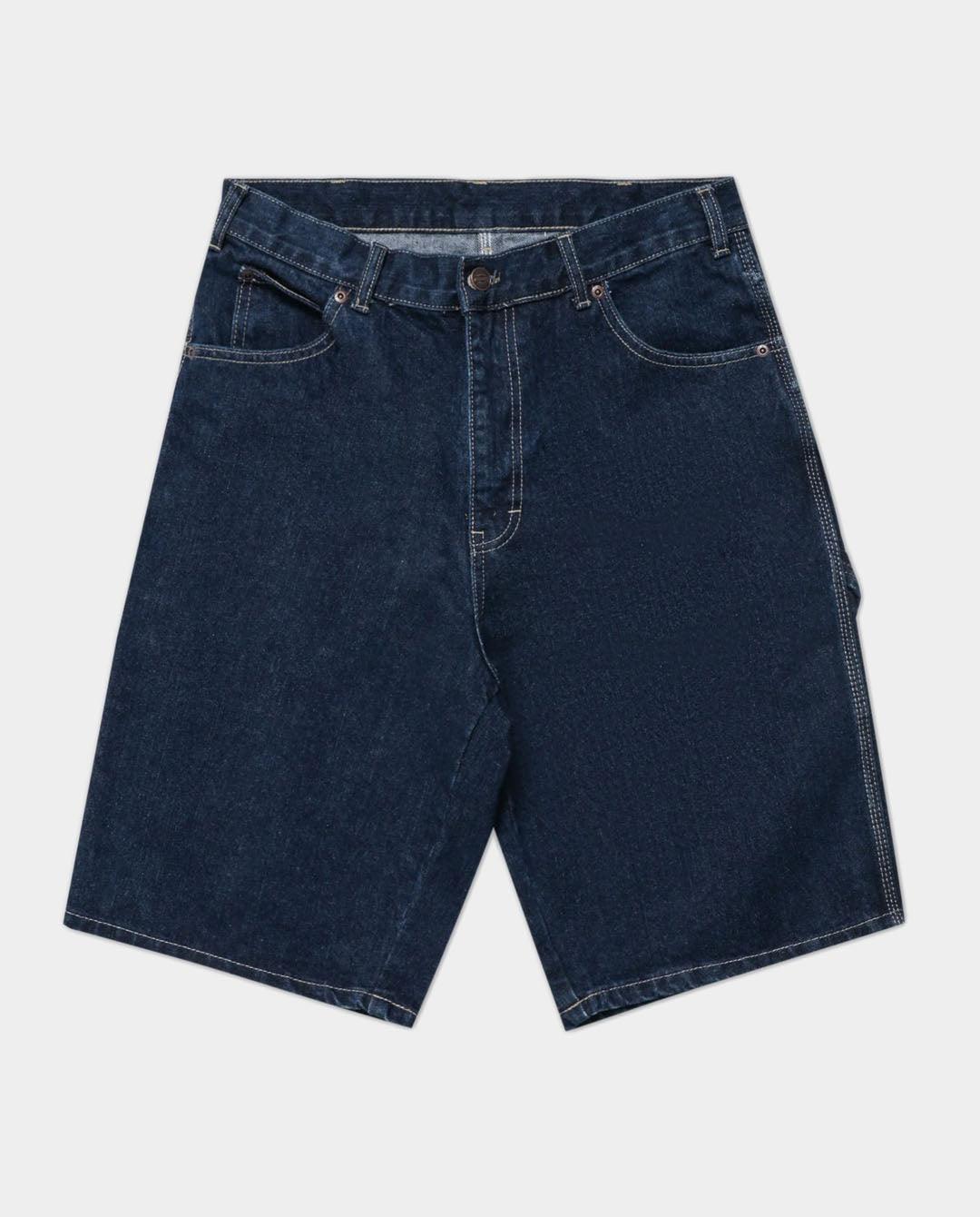 Dickies - 11" Relaxed Fit Carpenter Denim Short - Rinsed Indigo Shorts Dickies   