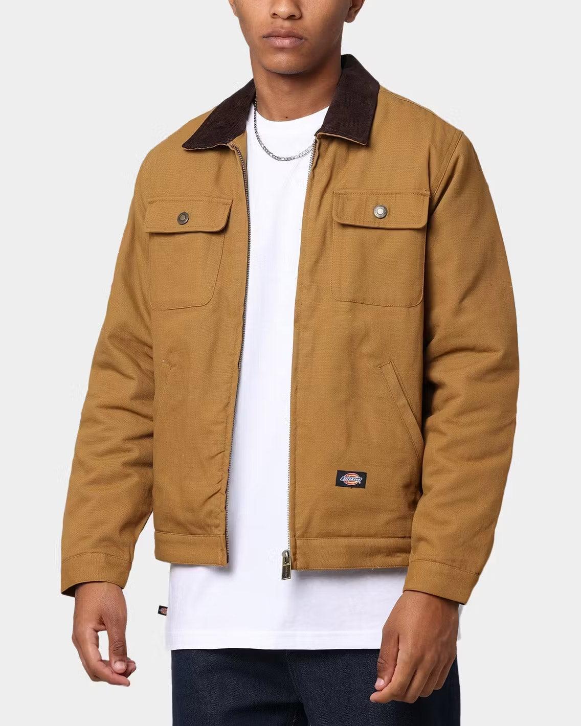 Dickies - Alton II Garage Jacket - Brown Duck Jackets Dickies   