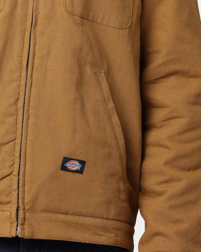 Dickies - Alton II Garage Jacket - Brown Duck Jackets Dickies   