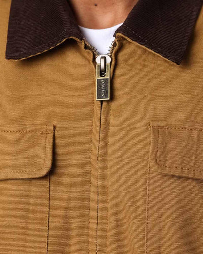 Dickies - Alton II Garage Jacket - Brown Duck Jackets Dickies   