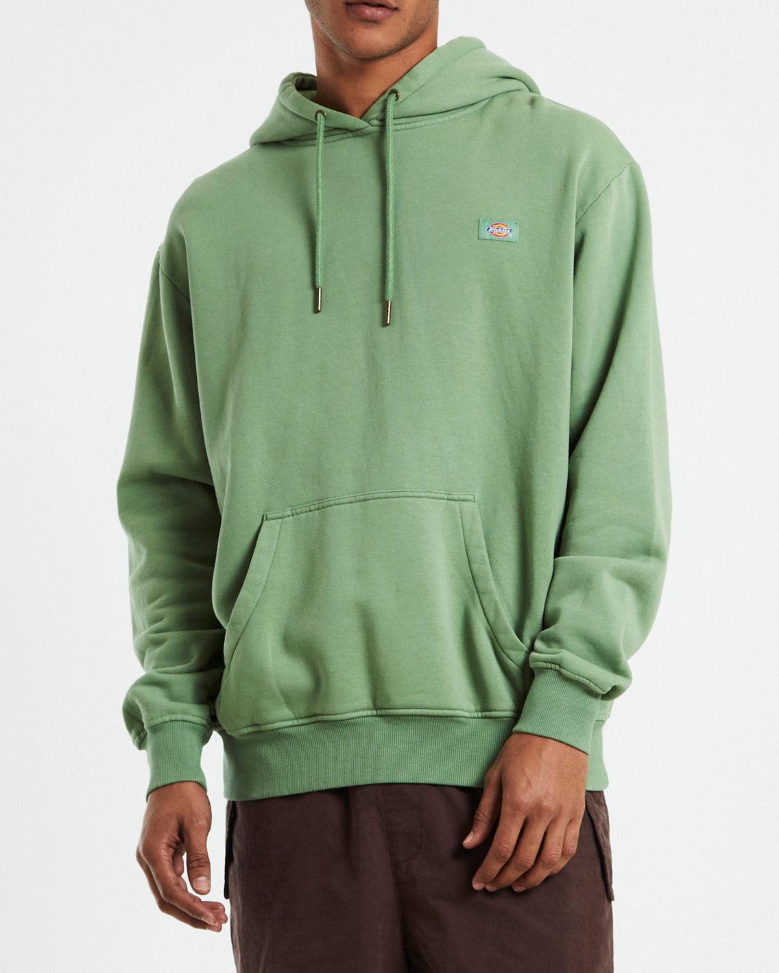 Dickies - Classic label Washed Pullover Hoody - Jade Hoodies Dickies   