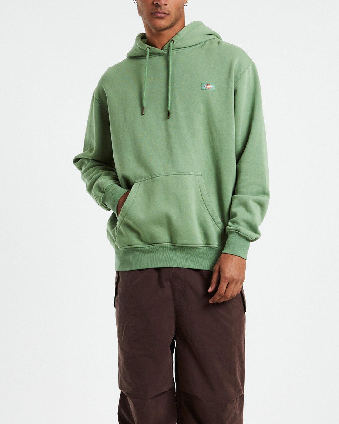 Dickies - Classic label Washed Pullover Hoody - Jade Hoodies Dickies   