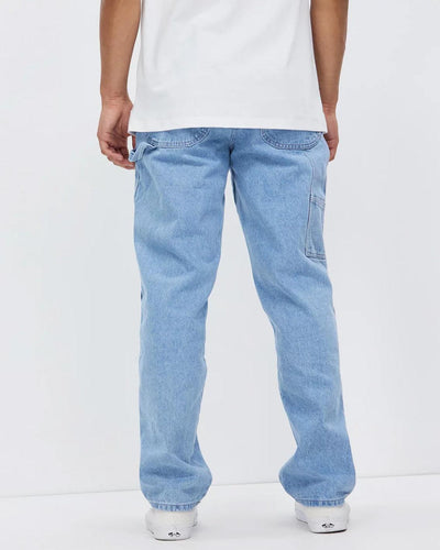 Dickies - Relaxed Fit Carpenter Jean - Light Indigo Pants Dickies