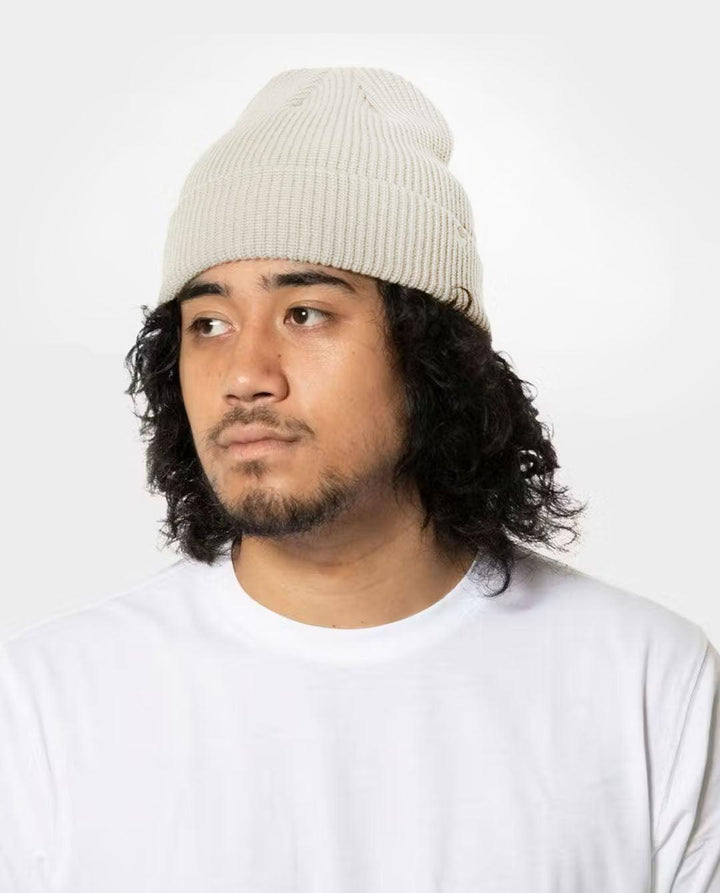 Dickies Seattle Cuff Beanie in Natural | FallenFront