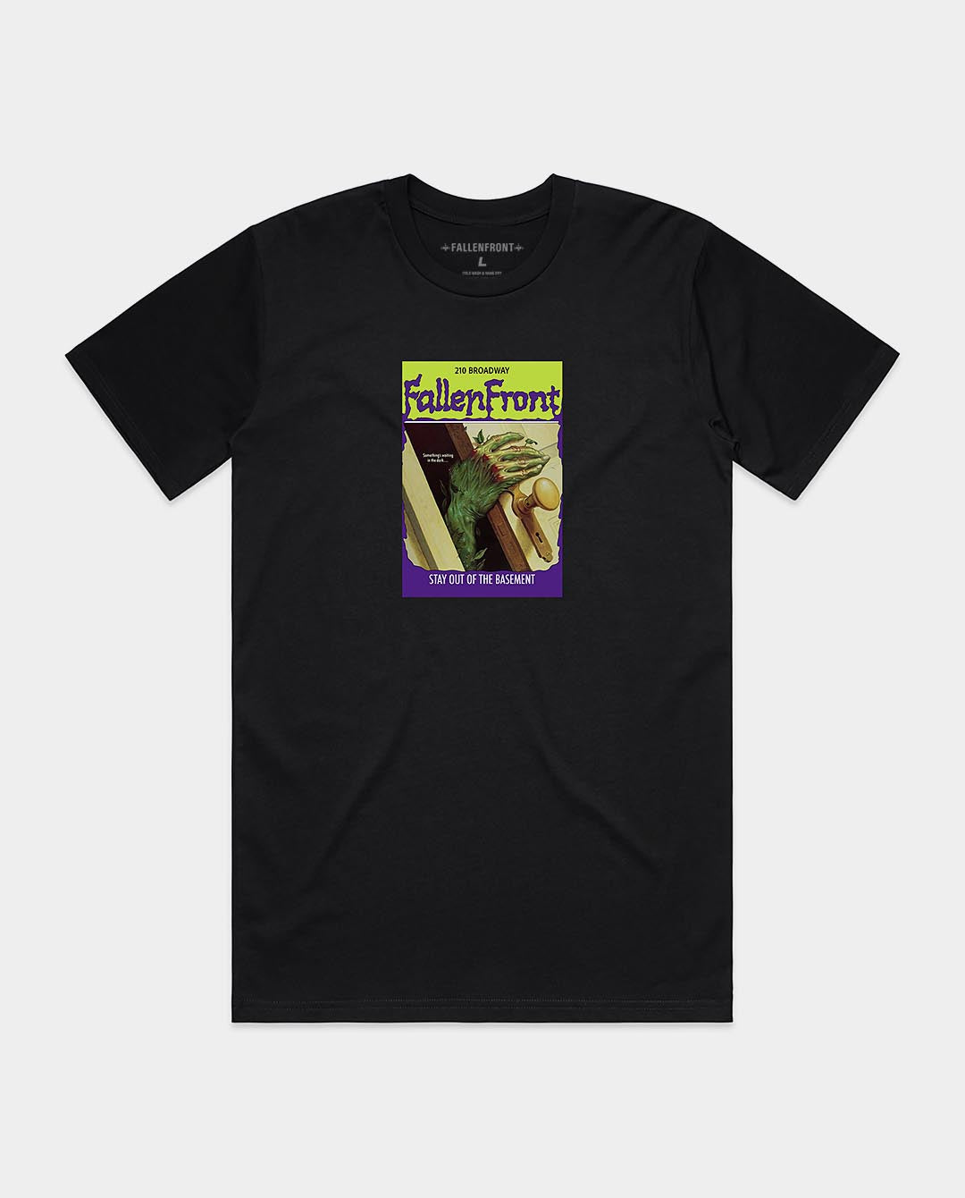 FallenFront - Basement T-Shirt - Black T-Shirts FallenFront   