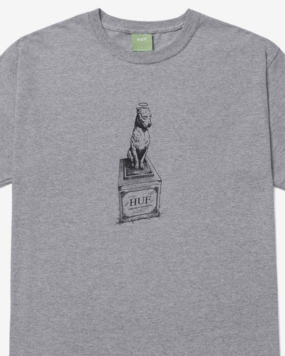 HUF - All Dawgs Tee - Athletic Grey T-Shirts HUF   