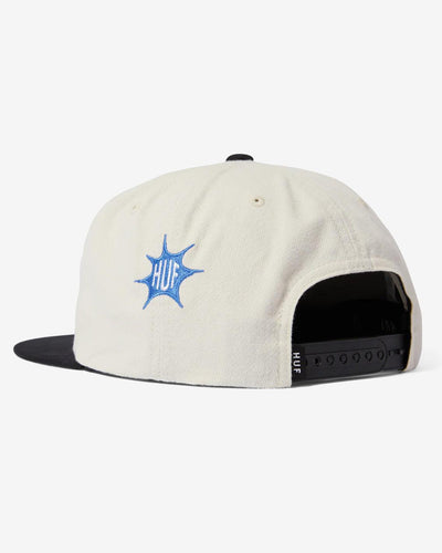 HUF - Distorted Snapback Hat - Natural Hats HUF   