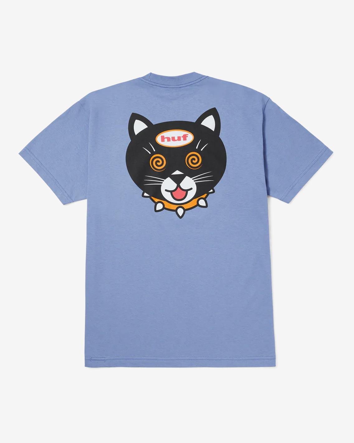 HUF - Hypno Cat Tee - Vintage Violet T-Shirts HUF   