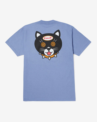 HUF - Hypno Cat Tee - Vintage Violet T-Shirts HUF   