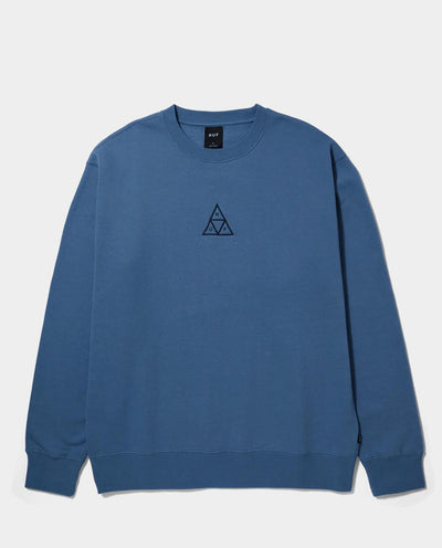 HUF - Set Triple Triangle Crewneck - Blue Crewneck HUF   