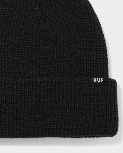 Huf - Set Usual Beanie - Black Beanie HUF   