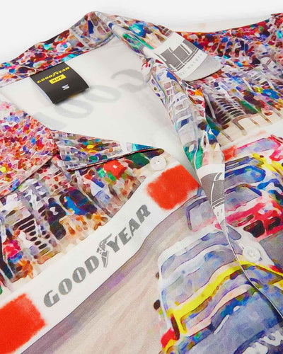 HUF x Goodyear - Circuit Woven Shirt - Multi Shirts HUF   
