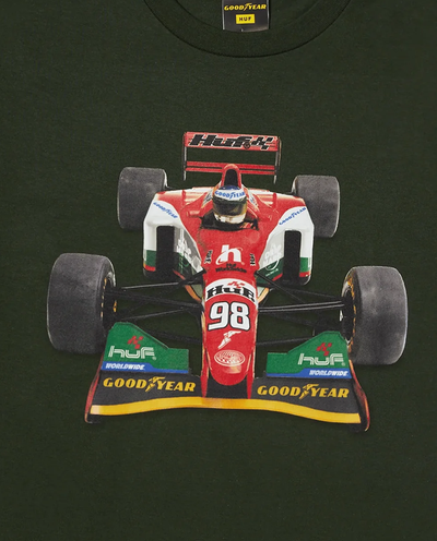 HUF x Goodyear - F1 Racing Team Shirt - Green