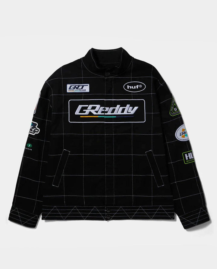 新品未使用HUF X GREDDY RACING TEAM JACKET huf-x-greddy-racing-team-