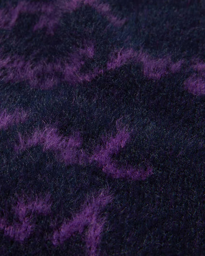 HUF x Smashing Pumpkins - Siva Mohair Cardigan - Navy Crewneck HUF   