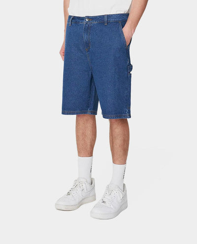 Huffer - Denim Carpenter Short - Blue Shorts Huffer   