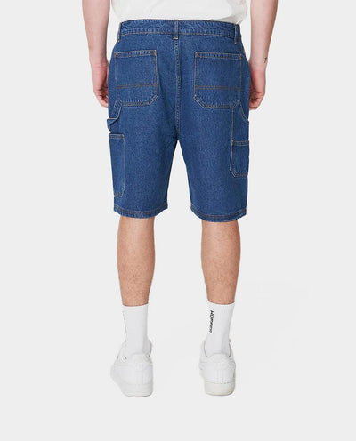 Huffer - Denim Carpenter Short - Blue Shorts Huffer   
