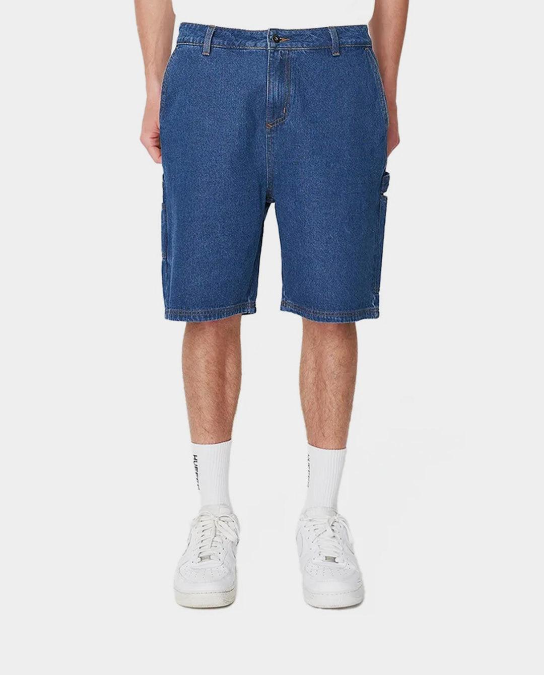 Huffer - Denim Carpenter Short - Blue Shorts Huffer   