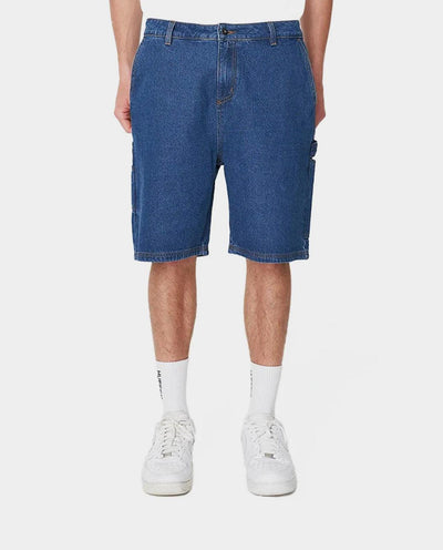 Huffer - Denim Carpenter Short - Blue Shorts Huffer   