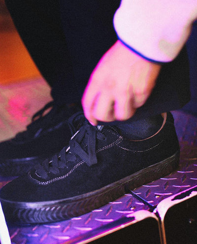 Last Resort x Spitfire - VM001 Suede Shoe - Black Shoes Last Resort AB   