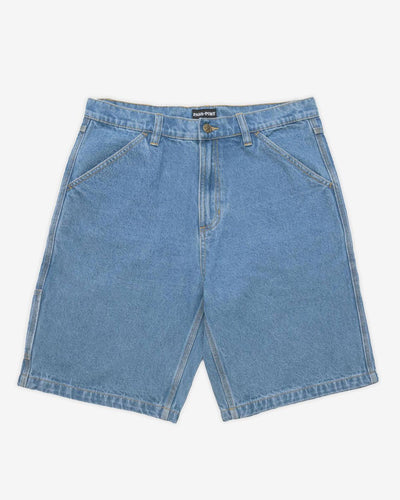 Pass~Port - Workers Club Denim Short - Washed Light Indigo Shorts Pass~Port   