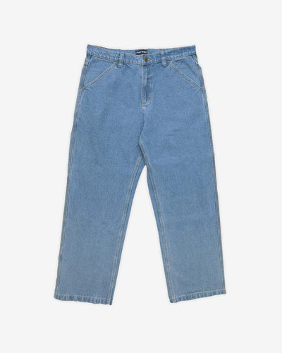 Passport - Workers Club Denim Jean - Washed Light Indigo Pants Passport   