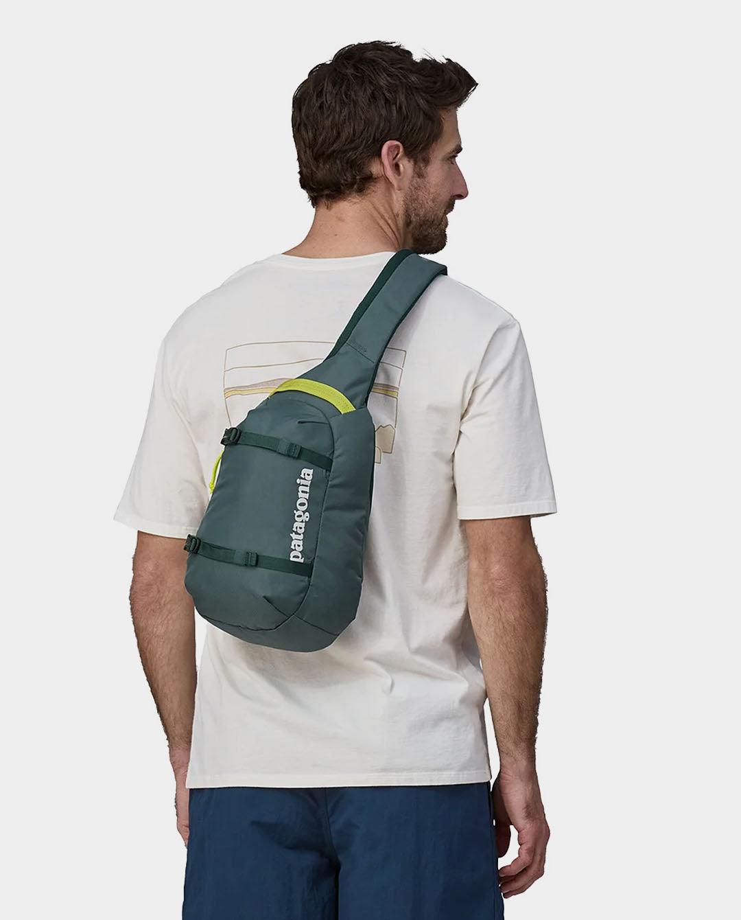 green patagonia sling bag Patagonia Atom Sling 8L Bag in Dark Green