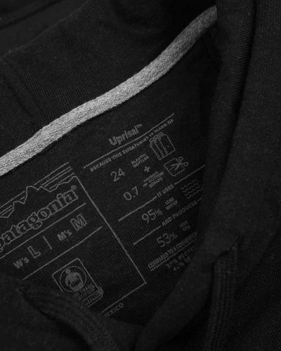 Patagonia - Boardshort Logo Uprisal Hoody - Ink Black Hoodies Patagonia   