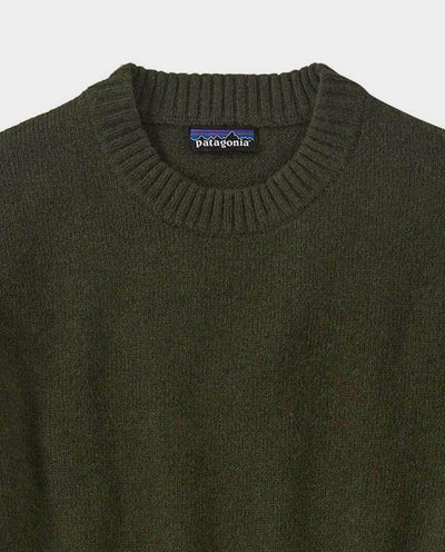 Patagonia - M's Recycled Wool-Blend Sweater - Basin Green Crewneck Patagonia   