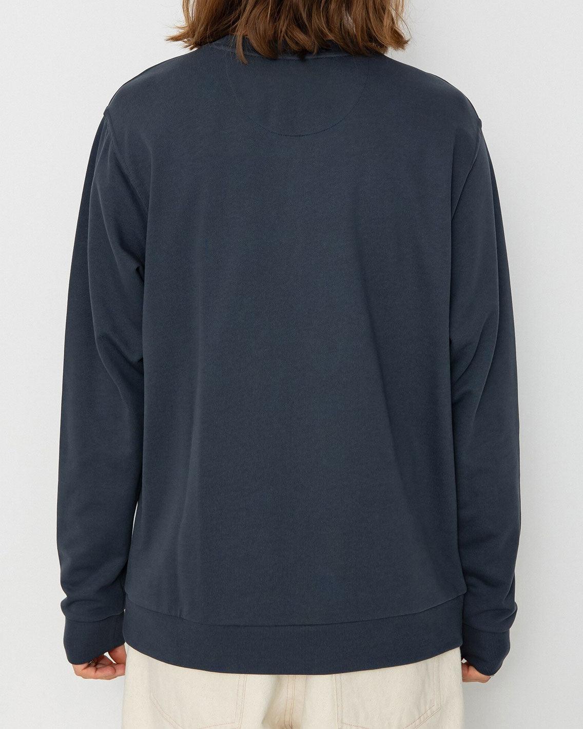 Patagonia - Regenerative Organic Cotton Crewneck - Smolder Blue Crewneck Patagonia   