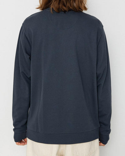 Patagonia - Regenerative Organic Cotton Crewneck - Smolder Blue Crewneck Patagonia   