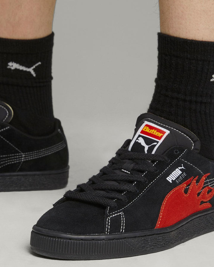 Puma Butter Suede Classic in Puma Black | FallenFront