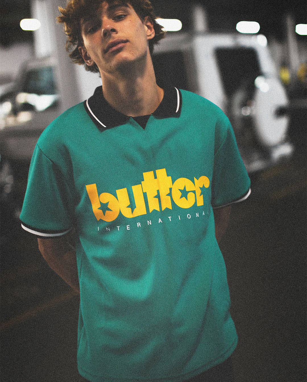 Butter Goods - Star Football Jersey - Green