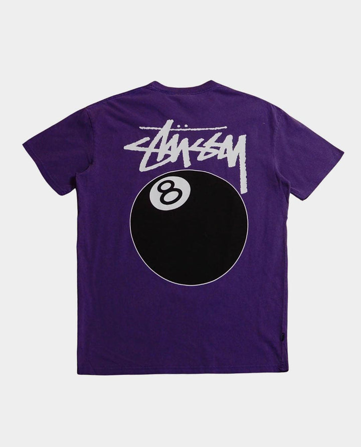 Stussy 8 Ball LCB T-Shirt in Grape | FallenFront | Afterpay
