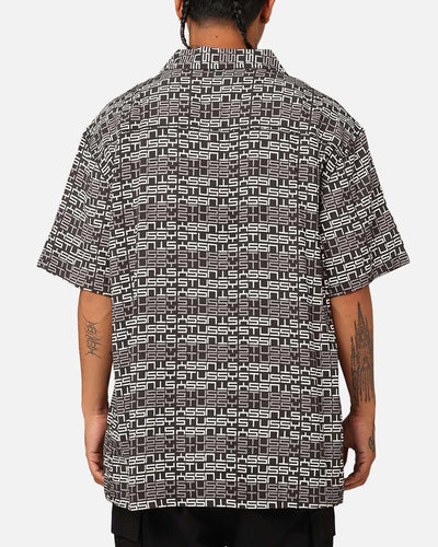 Stussy - Repeat Shirt - Black Shirts Stussy   