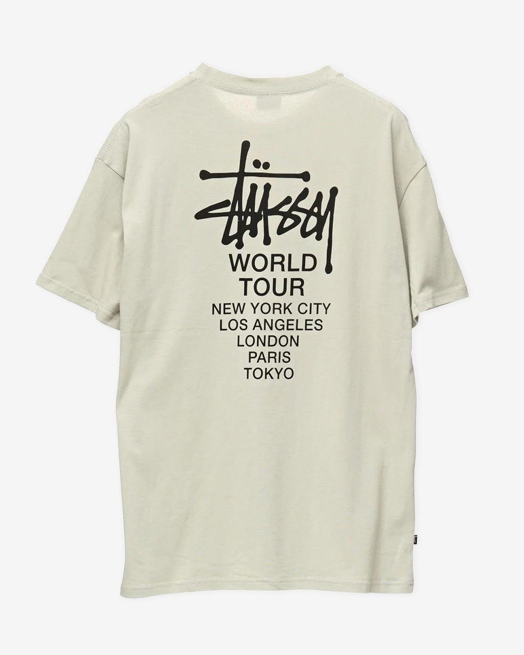 【Stussy】09s STONES THROW WORLD TOUR Tee Stussy Throw - Stones Throw Records