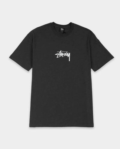 Stussy - Stock Chest T-Shirt - Black T-Shirts Stussy   