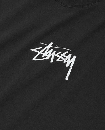 Stussy - Stock Chest T-Shirt - Black T-Shirts Stussy   