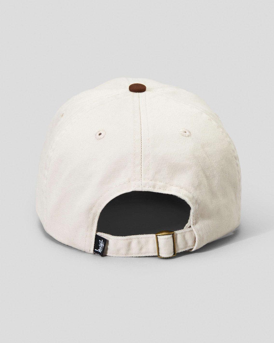 Stussy - Stock Low Pro Hat - Mud / Winter White Hats Stussy   