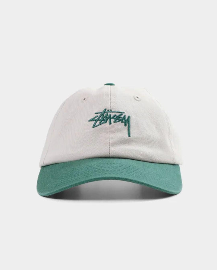 Stussy Stock Low Pro Hat in Pine | FallenFront | Afterpay