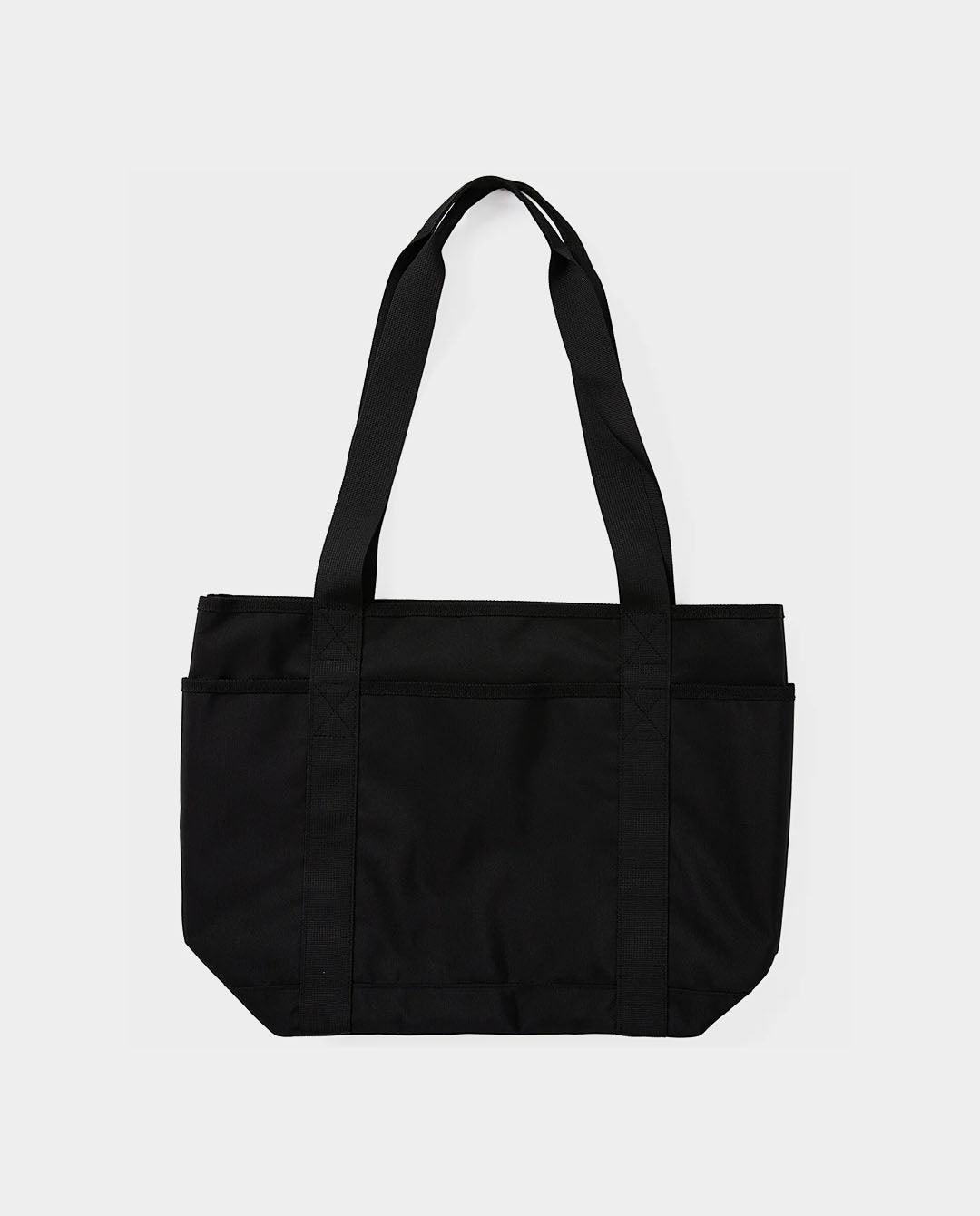 Stussy Stock Tote Bag in Black | FallenFront | Afterpay