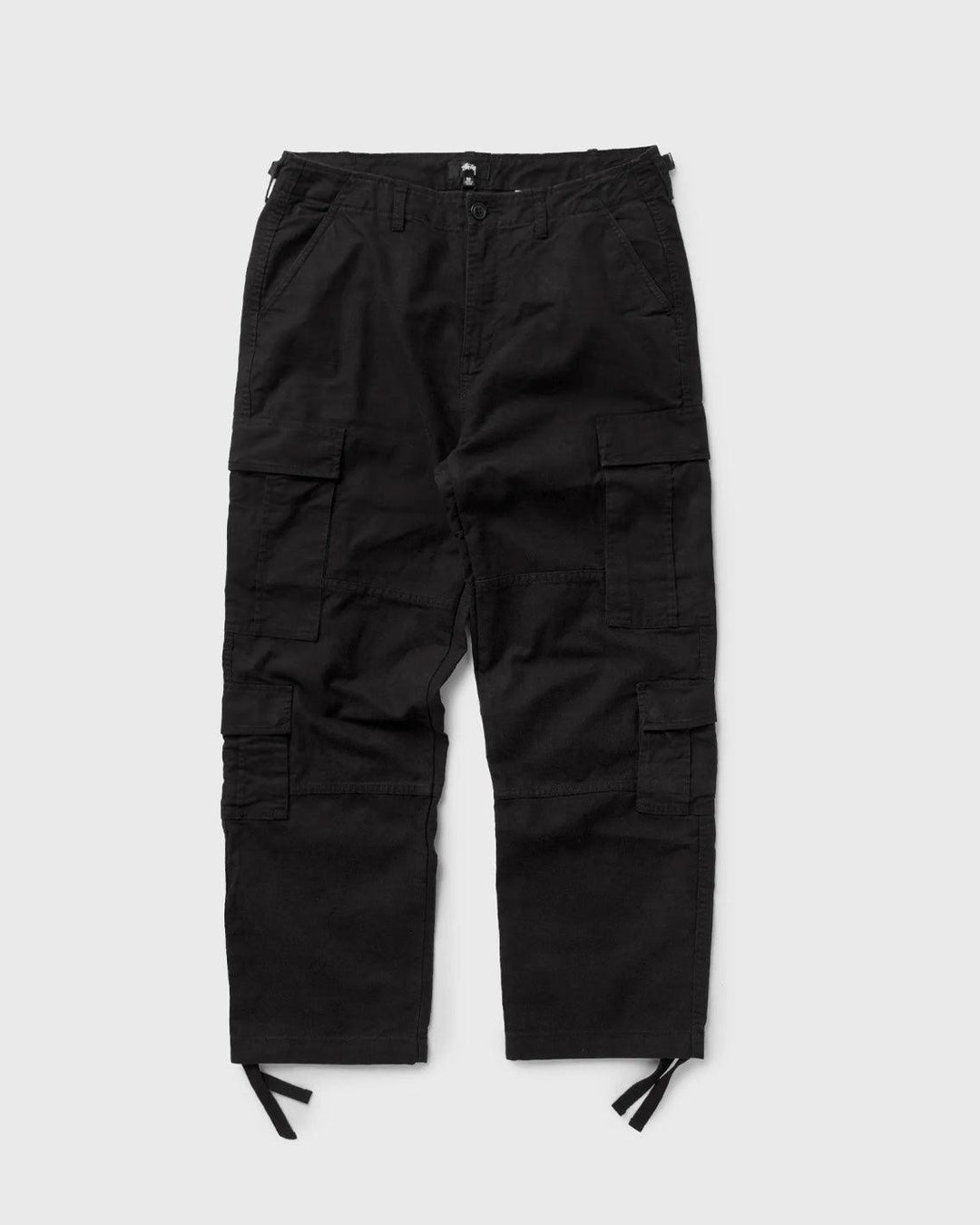 Stussy Surplus Cargo Pant in Pigment Black | FallenFront NZ