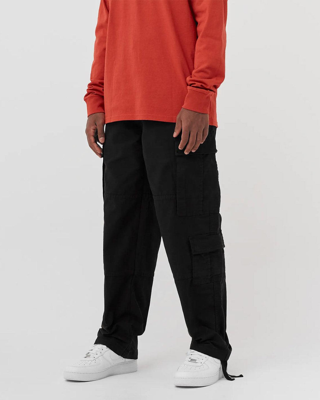 Stussy Surplus Cargo Pant in Pigment Black | FallenFront NZ Stussy Surplus Cargo Pant in Pigment Black | FallenFront NZ